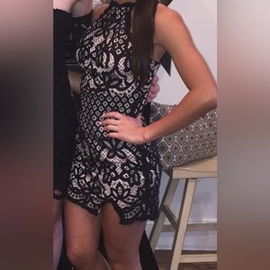 Homecoming lace dress